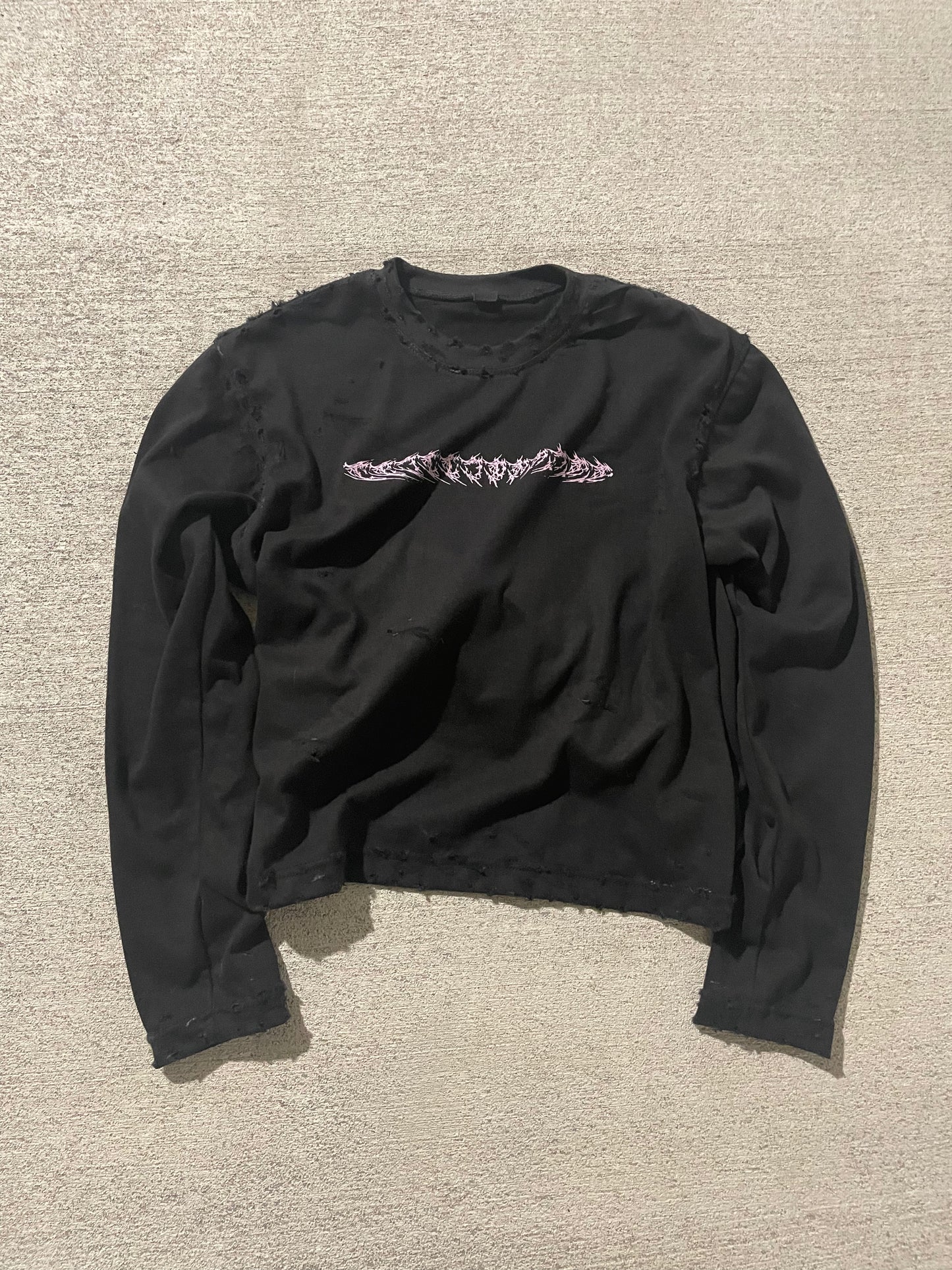 PUNK LONGSLEEVE (DISTRESSED)