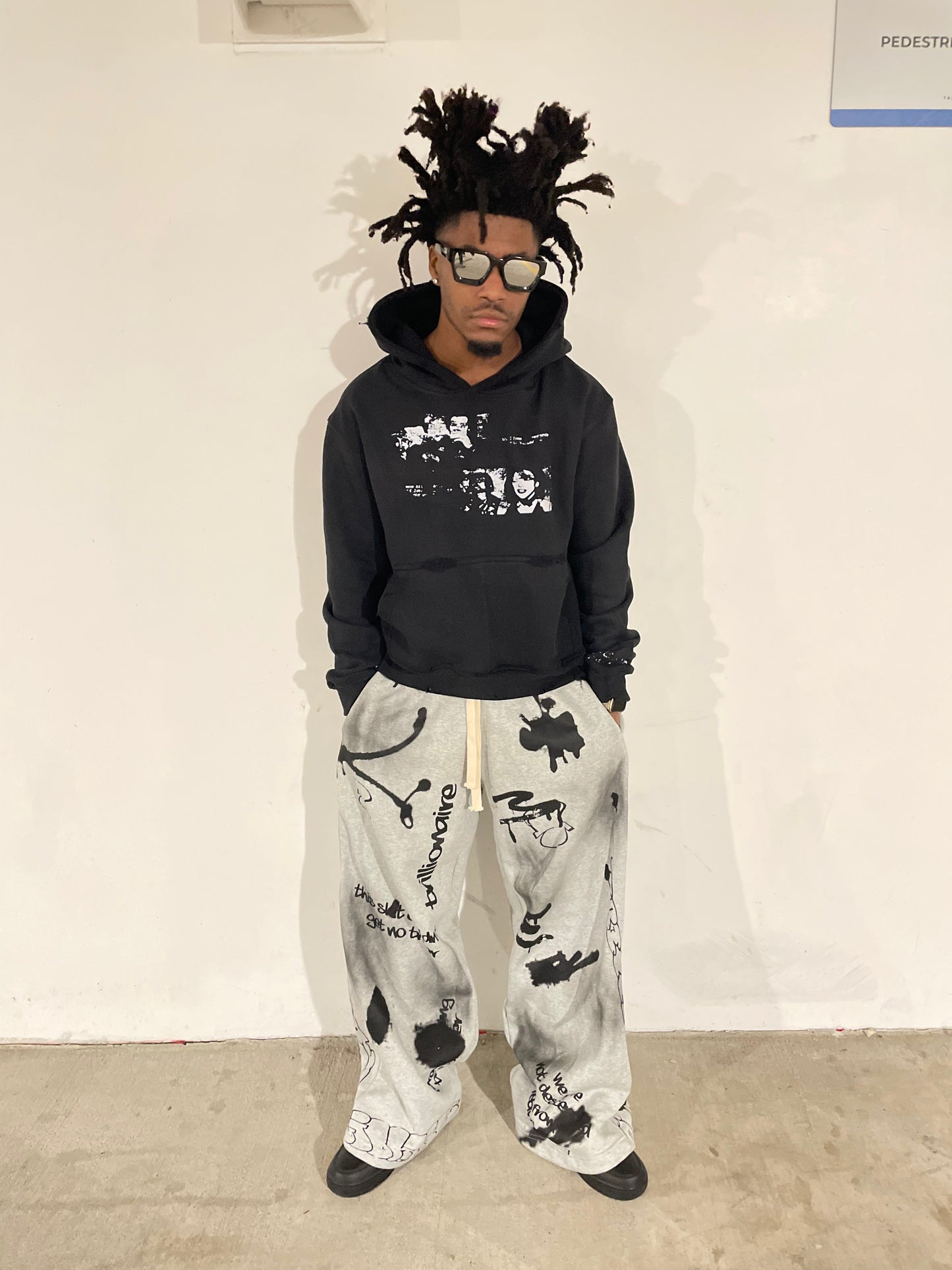 LOVE KILLS HOODIE (DISTRESSED)