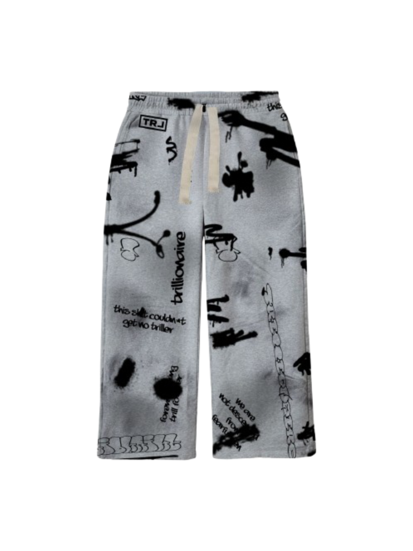 METAL SWEATPANTS (DISTRESSED)